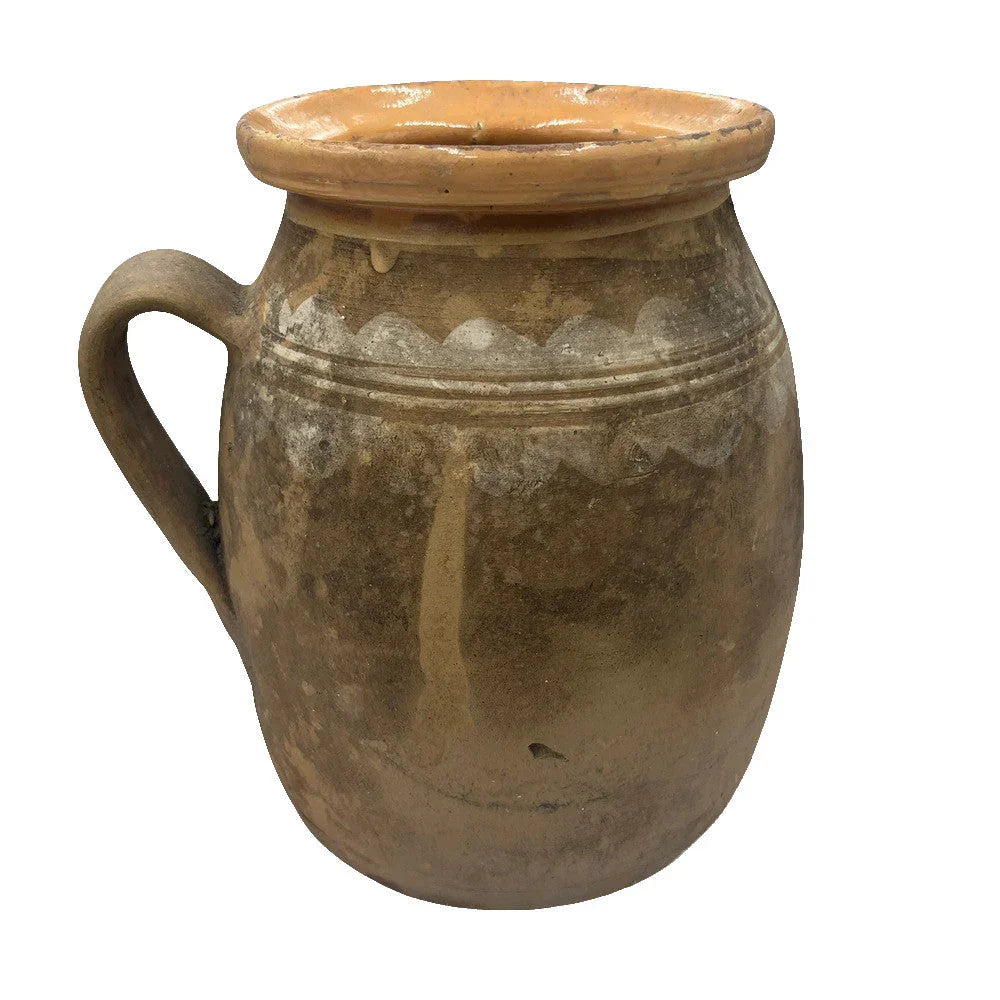Antique Hungarian Folk Art Pottery - Berbere Imports