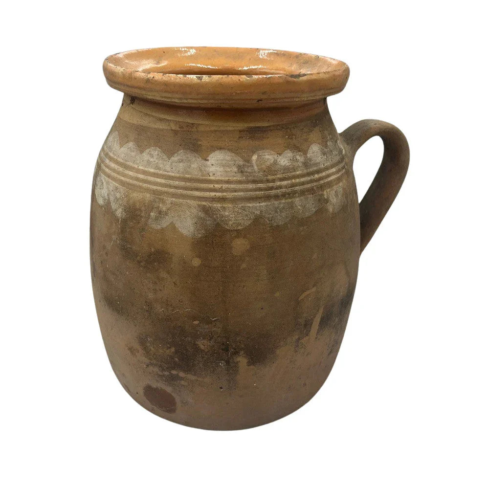Antique Hungarian Folk Art Pottery - Berbere Imports