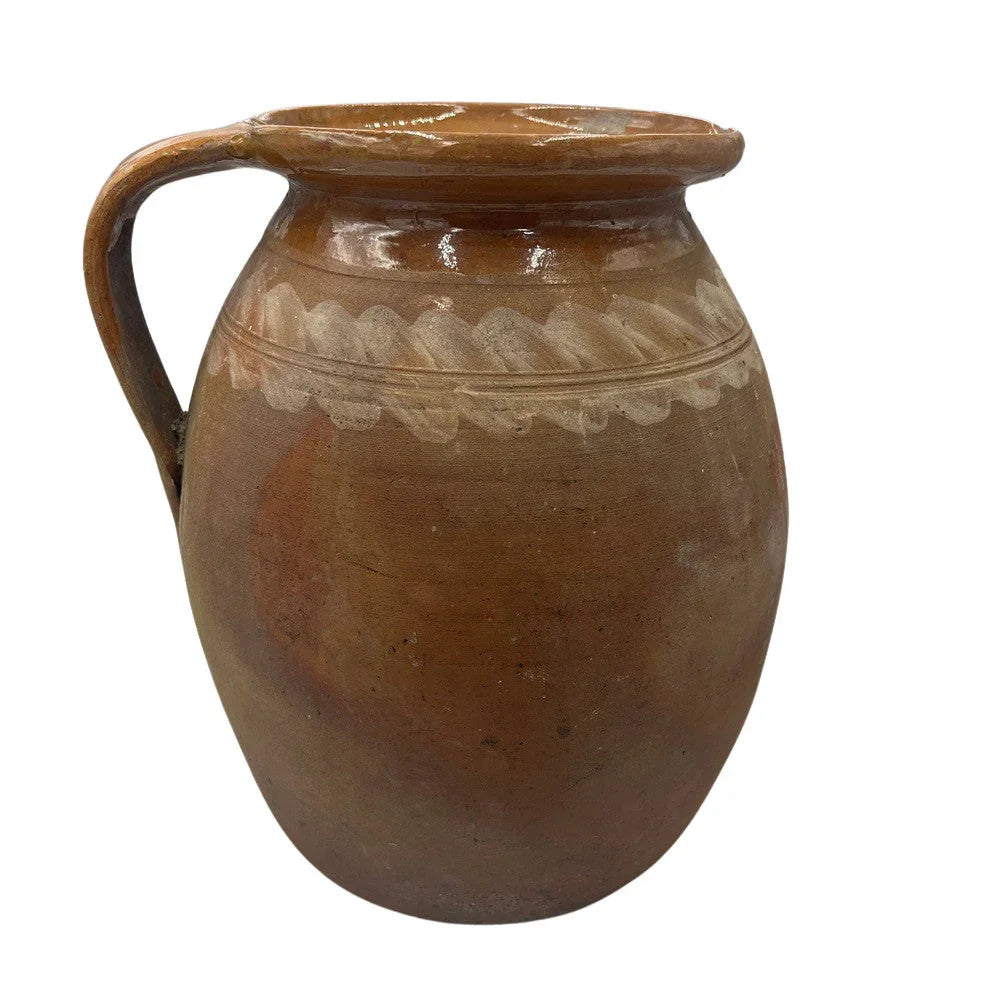Antique Hungarian Folk Art Pottery - Berbere Imports