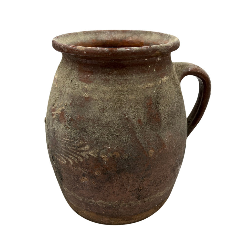 Antique Hungarian Folk Art Pottery - Berbere Imports