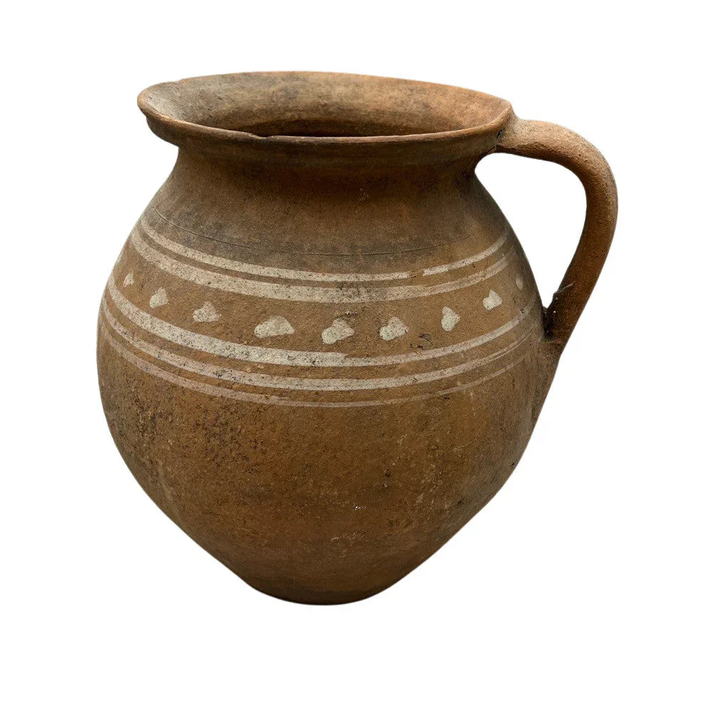 Antique Hungarian Folk Art Pottery - Berbere Imports