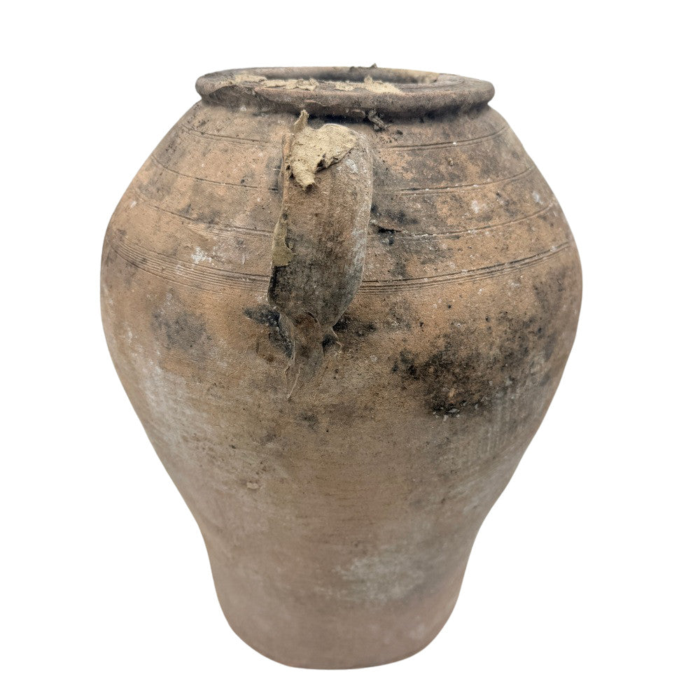 Antique Moroccan Terracotta Coastal Olive Jar - Berbere Imports