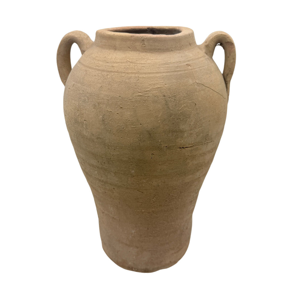 Antique Moroccan Terracotta Coastal Olive Jar - Berbere Imports