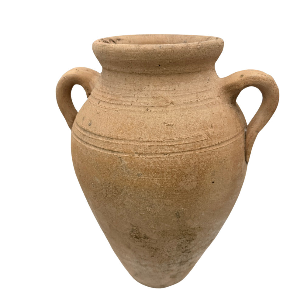 Antique Moroccan Terracotta Coastal Olive Jar - Berbere Imports