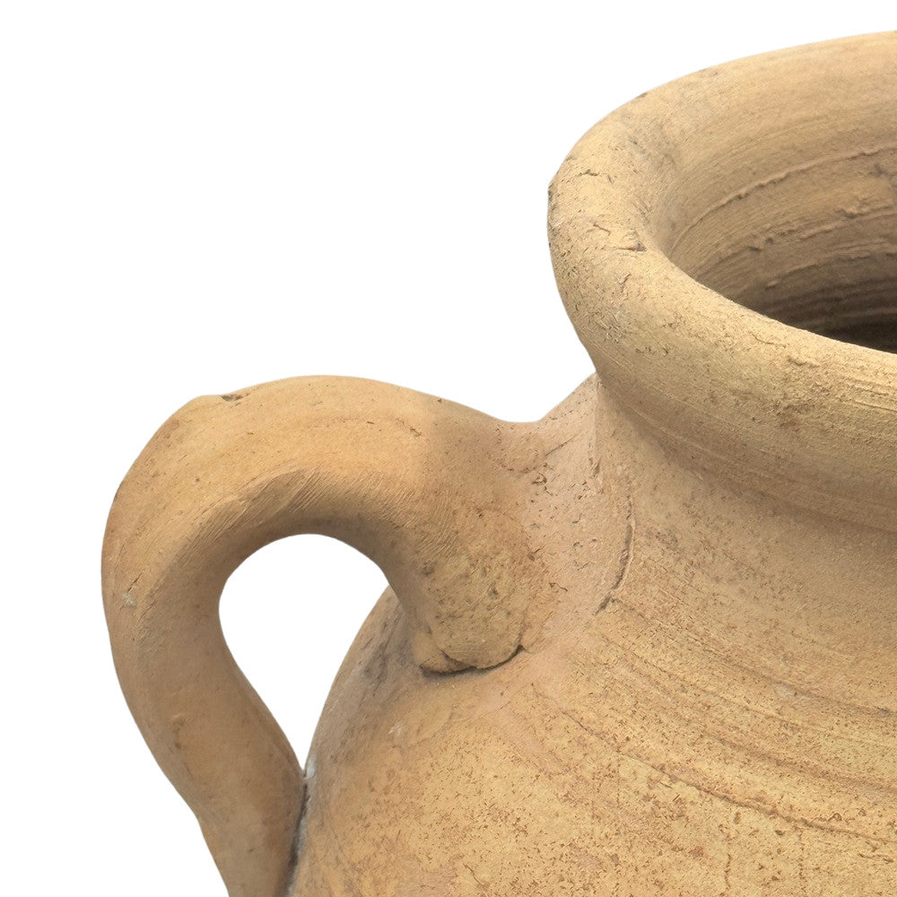 Antique Moroccan Terracotta Coastal Olive Jar - Berbere Imports