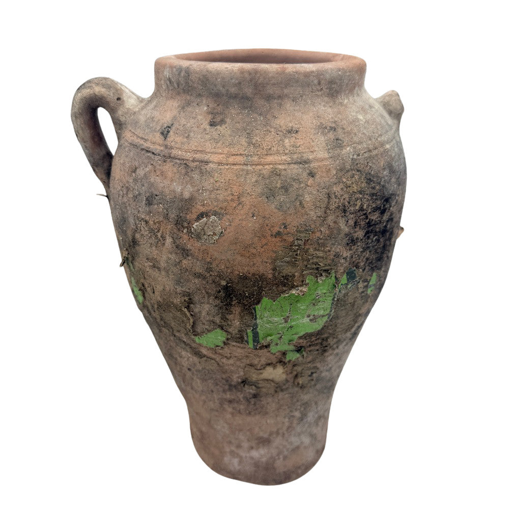 Antique Moroccan Terracotta Coastal Olive Jar - Berbere Imports
