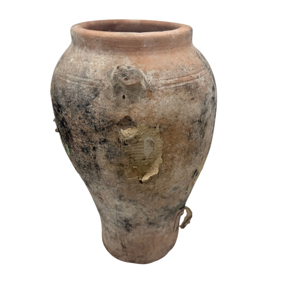 Antique Moroccan Terracotta Coastal Olive Jar - Berbere Imports