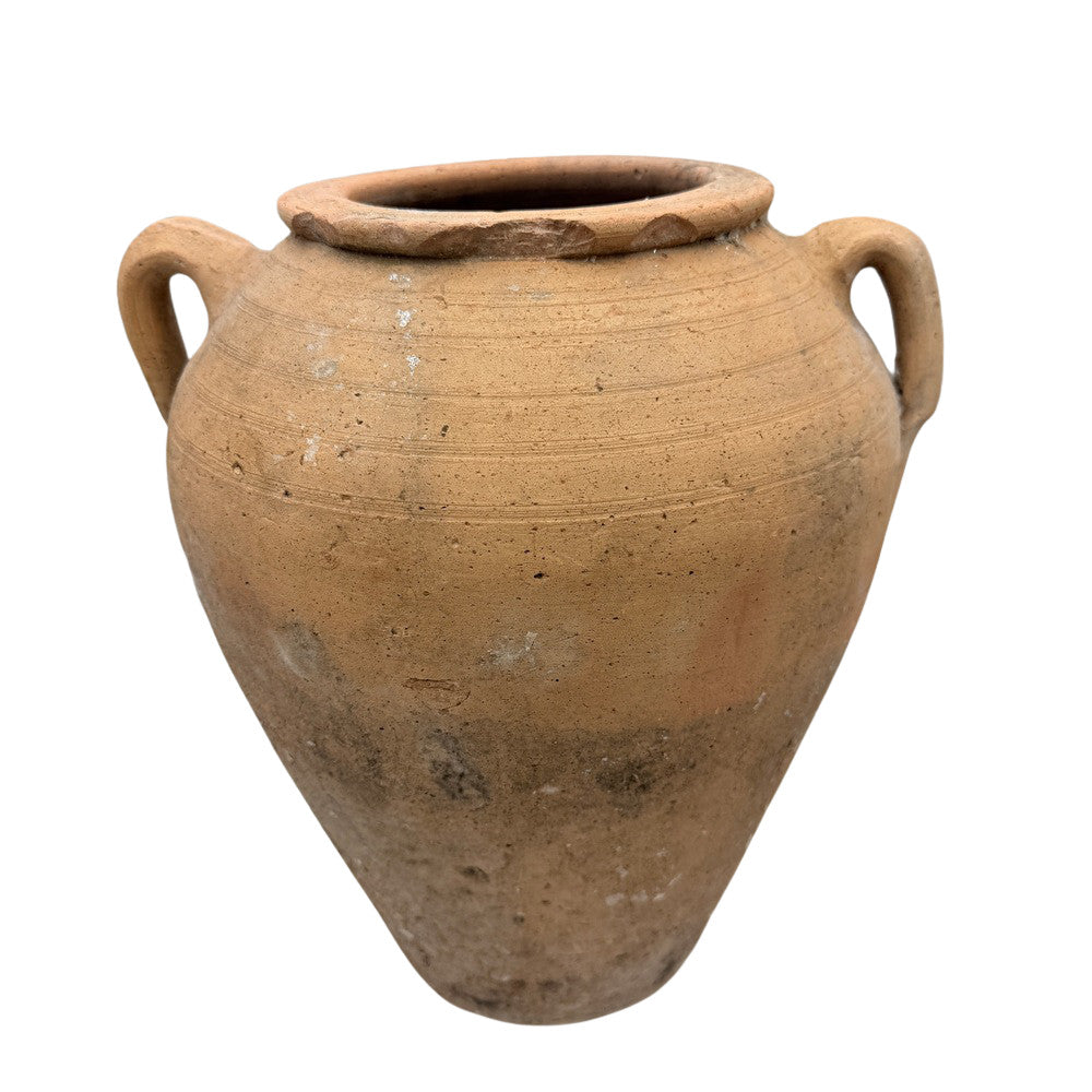 Antique Moroccan Terracotta Coastal Olive Jar - Berbere Imports
