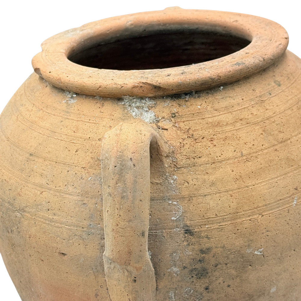 Antique Moroccan Terracotta Coastal Olive Jar 707-015, 14.25" H, view 7 of 10