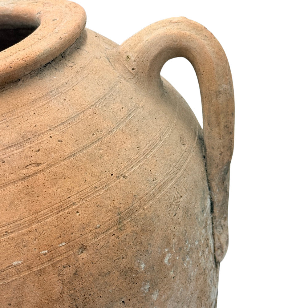 Antique Moroccan Terracotta Coastal Olive Jar 707-015, 14.25" H, view 10 of 10