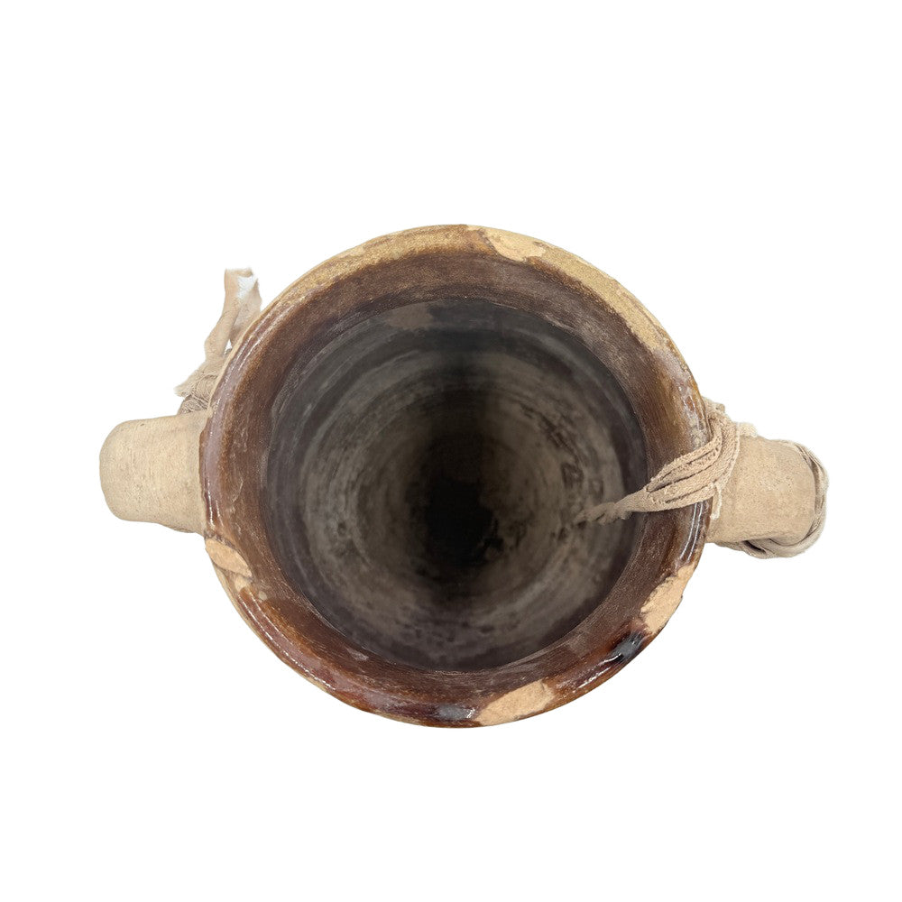 Antique Moroccan Terracotta Vessel - Berbere Imports