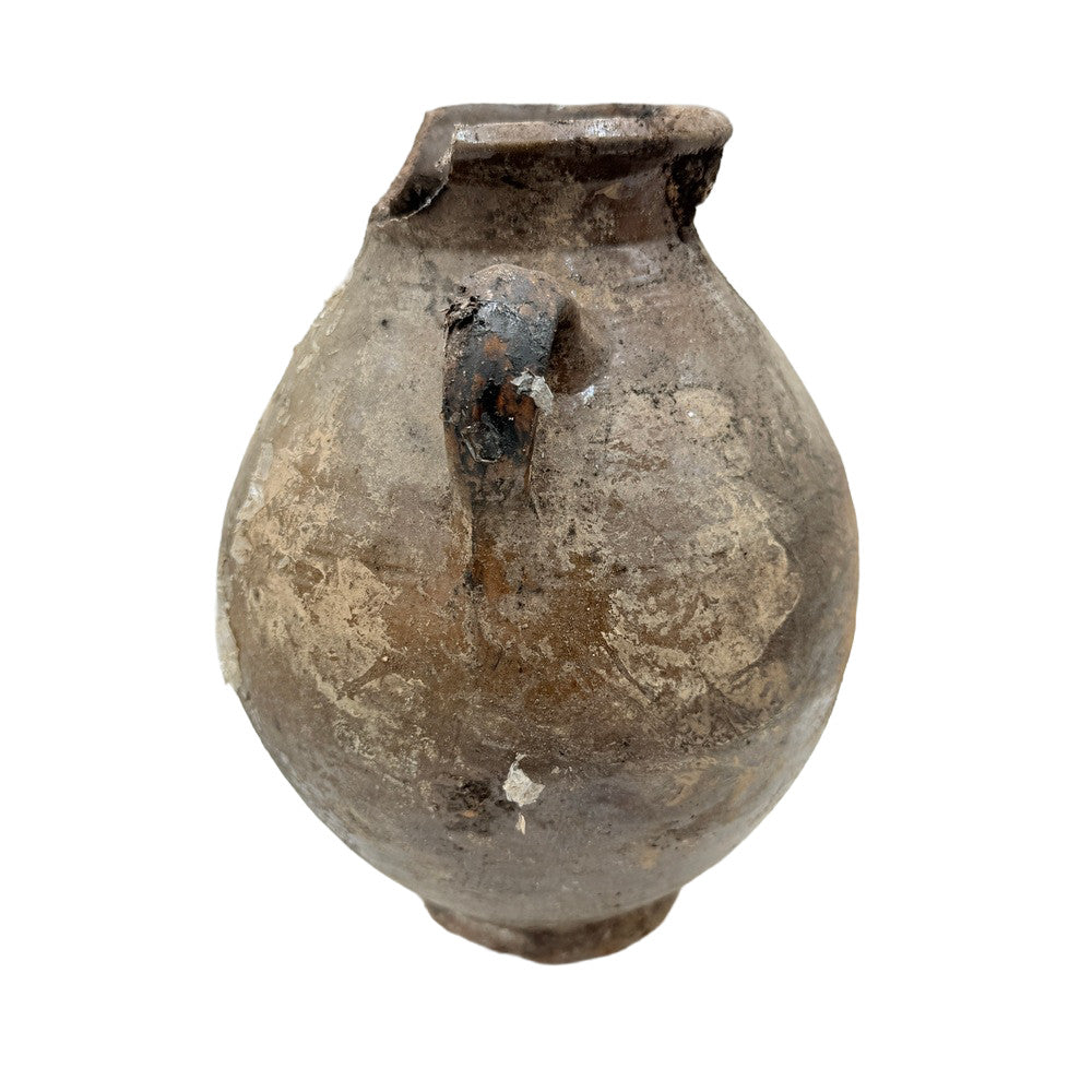 Antique Moroccan Terracotta Vessel - Berbere Imports