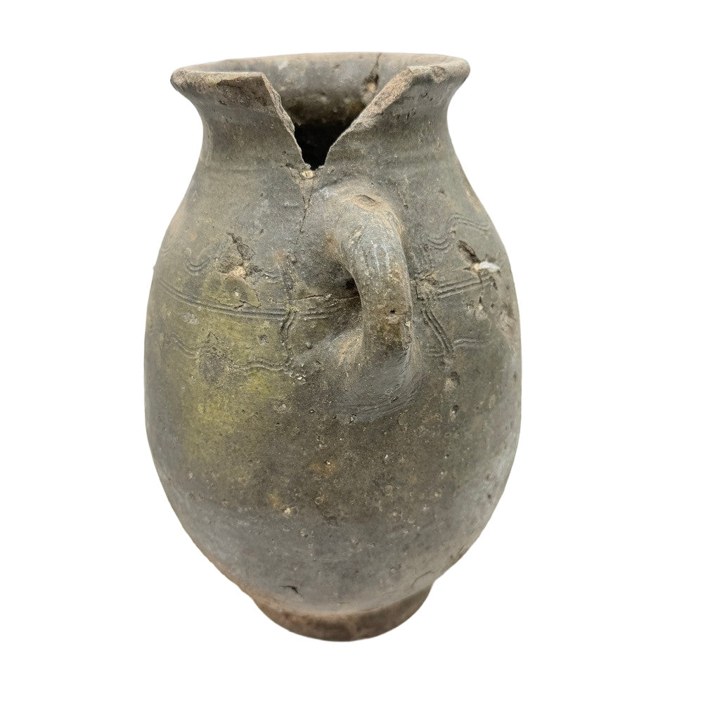 Antique Moroccan Terracotta Vessel - Berbere Imports