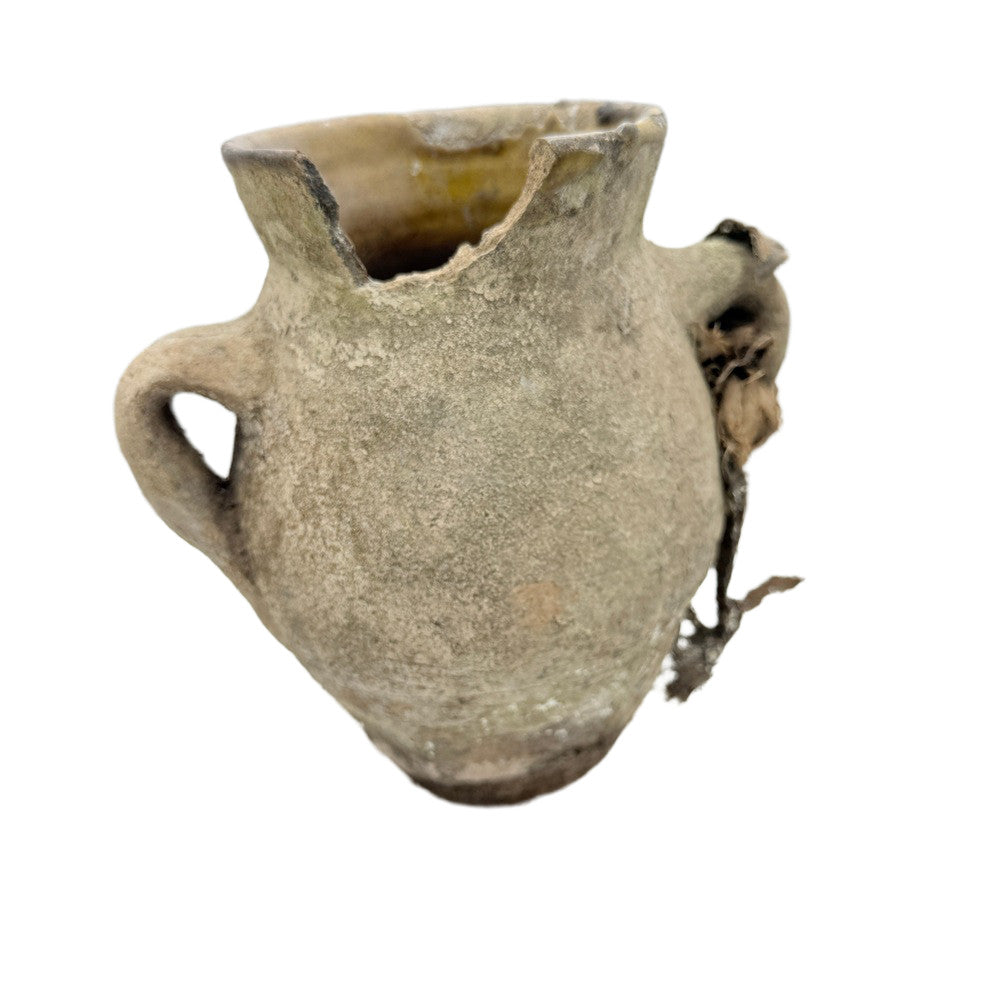 Antique Moroccan Terracotta Vessel - Berbere Imports