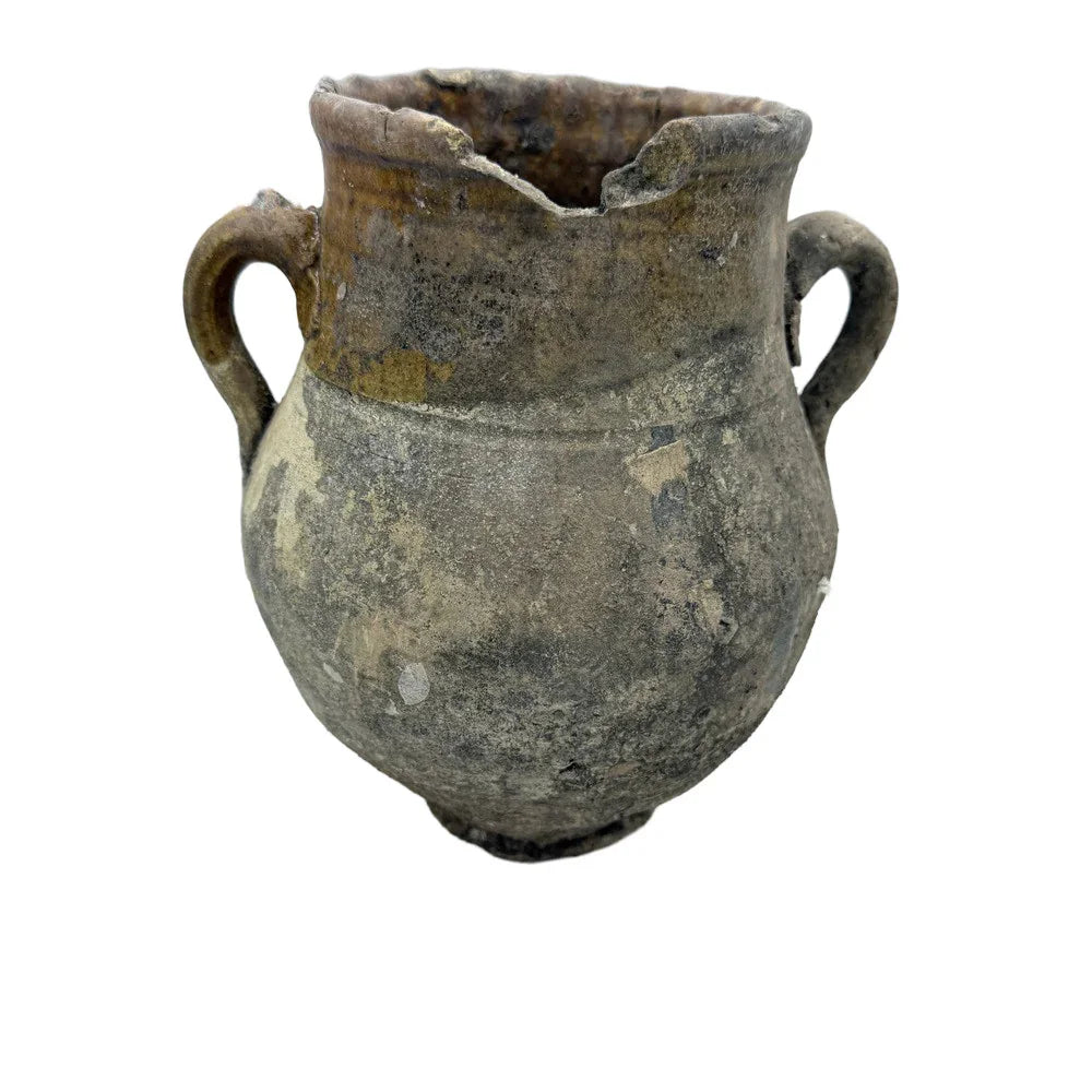 Antique Moroccan Terracotta Vessel - Berbere Imports