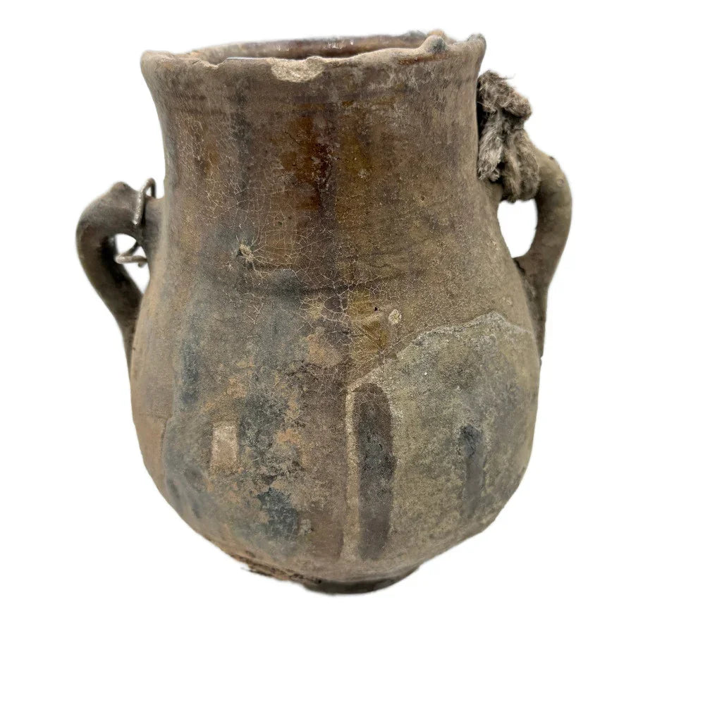 Antique Moroccan Terracotta Vessel - Berbere Imports