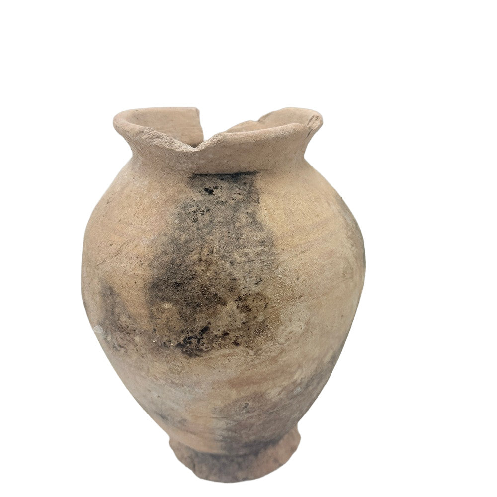 Antique Moroccan Terracotta Vessel - Berbere Imports