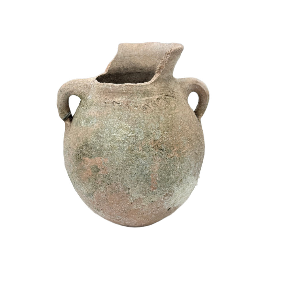 Antique Moroccan Terracotta Vessel - Berbere Imports