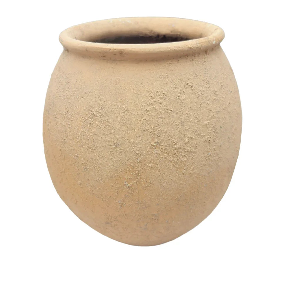 Mexican Terracotta Vessel No. 716-09 – 10" H, view 4 of 5