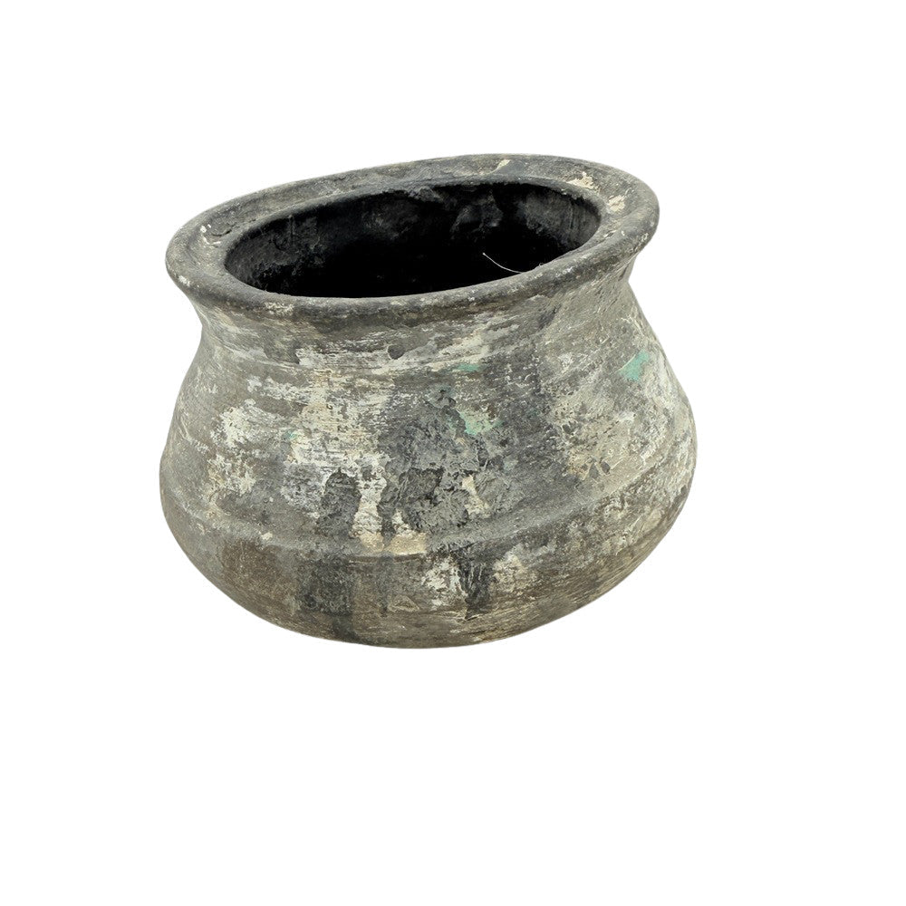 Indian Grey Clay Pot - Berbere Imports