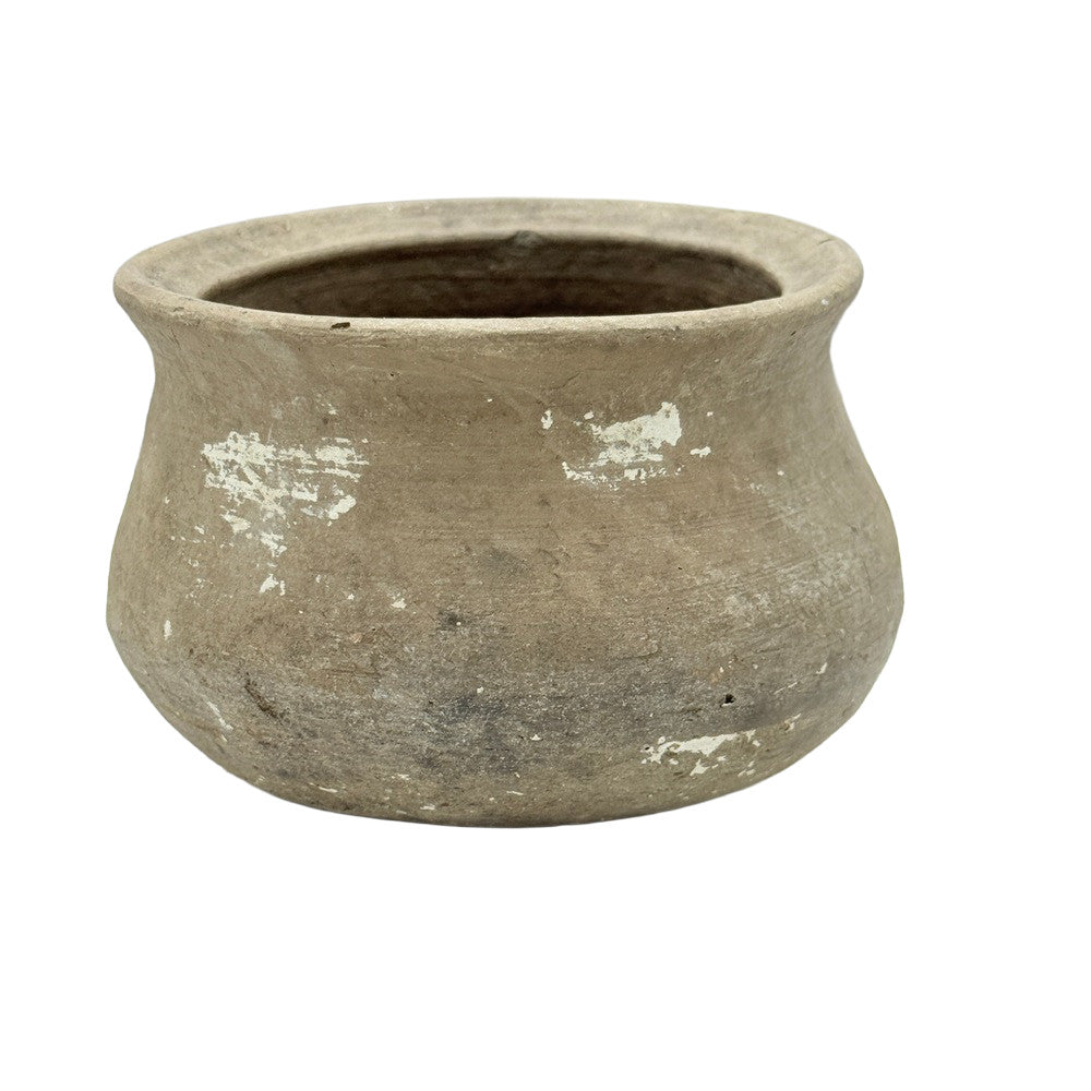 Indian Gray Clay Pot - Berbere Imports
