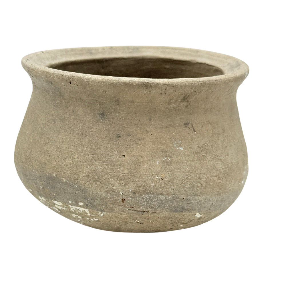 Indian Grey Clay Pot - Berbere Imports
