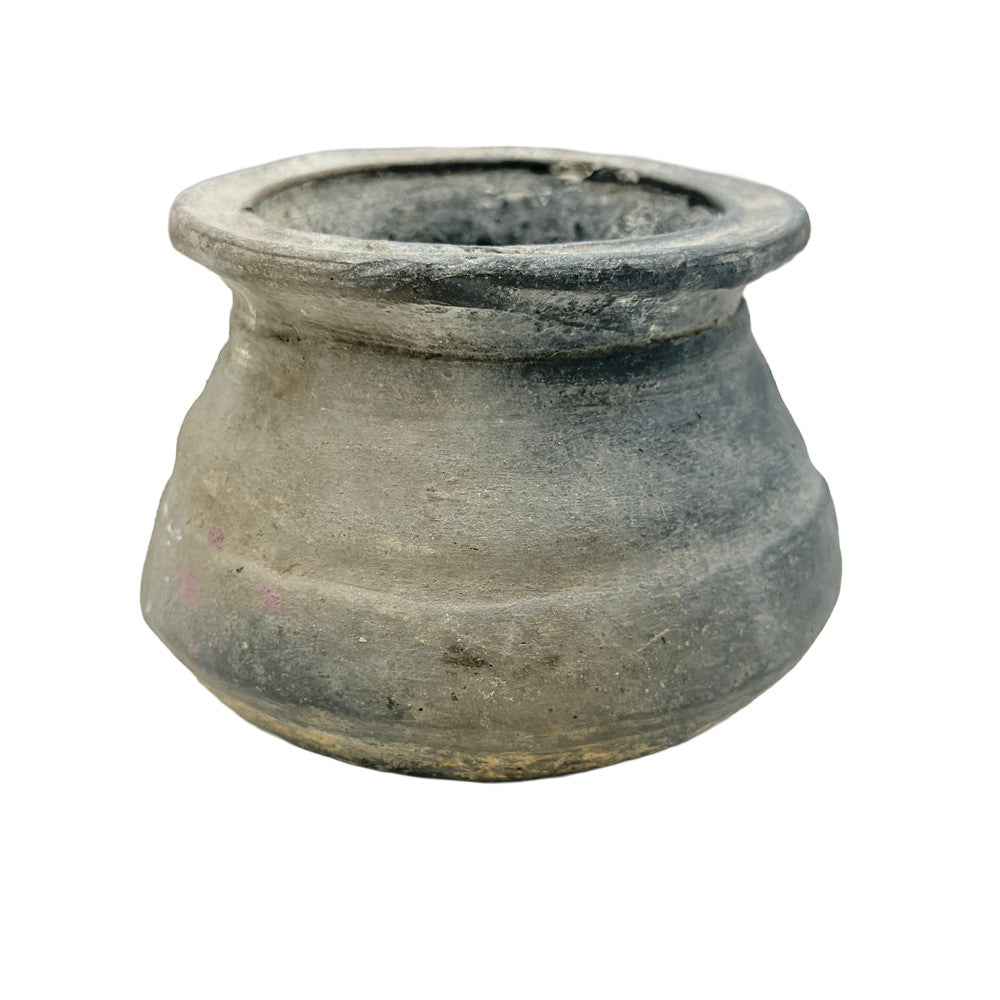 Indian Grey Clay Pot - Berbere Imports