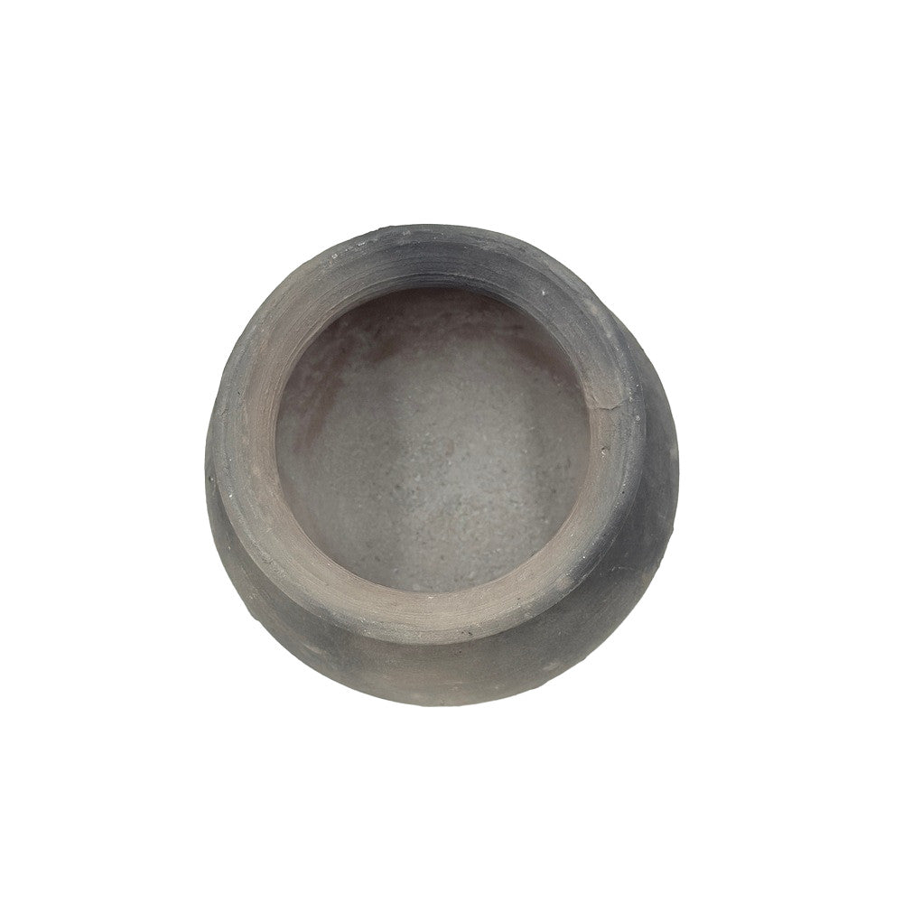 Indian Gray Clay Pot - Berbere Imports