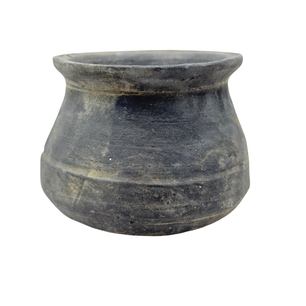 Indian Grey Clay Pot - Berbere Imports