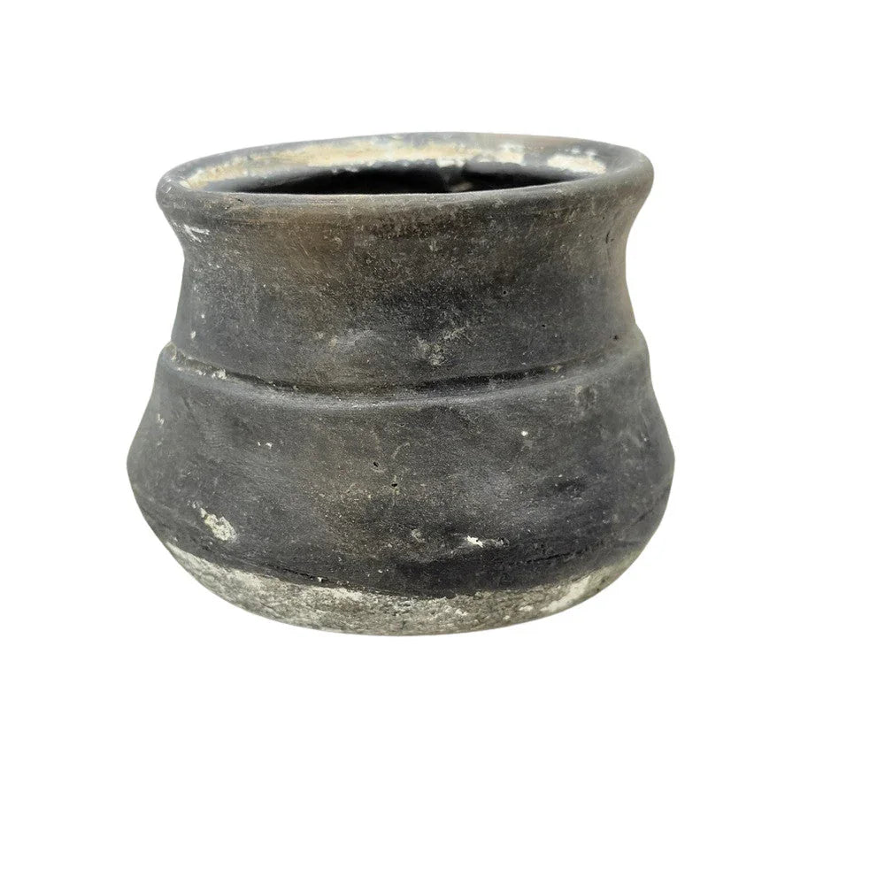 Indian Gray Clay Pot - Berbere Imports