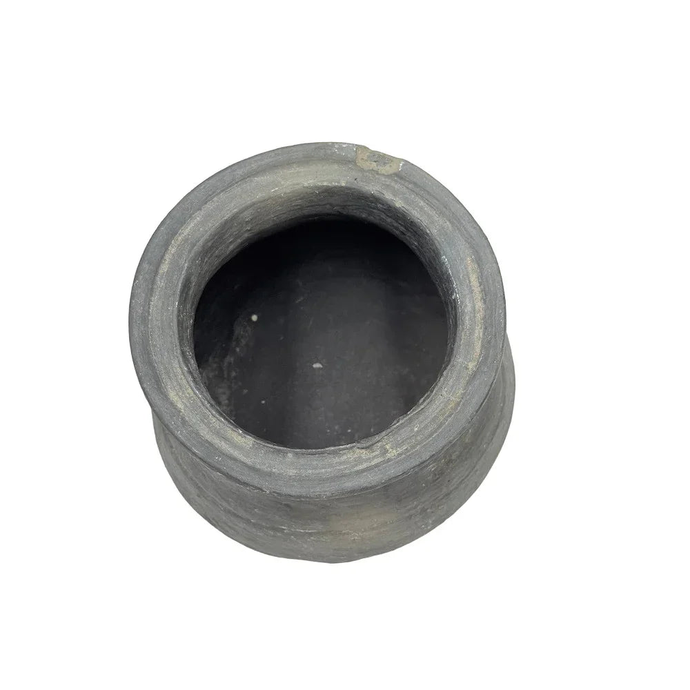 Indian Gray Clay Pot - Berbere Imports