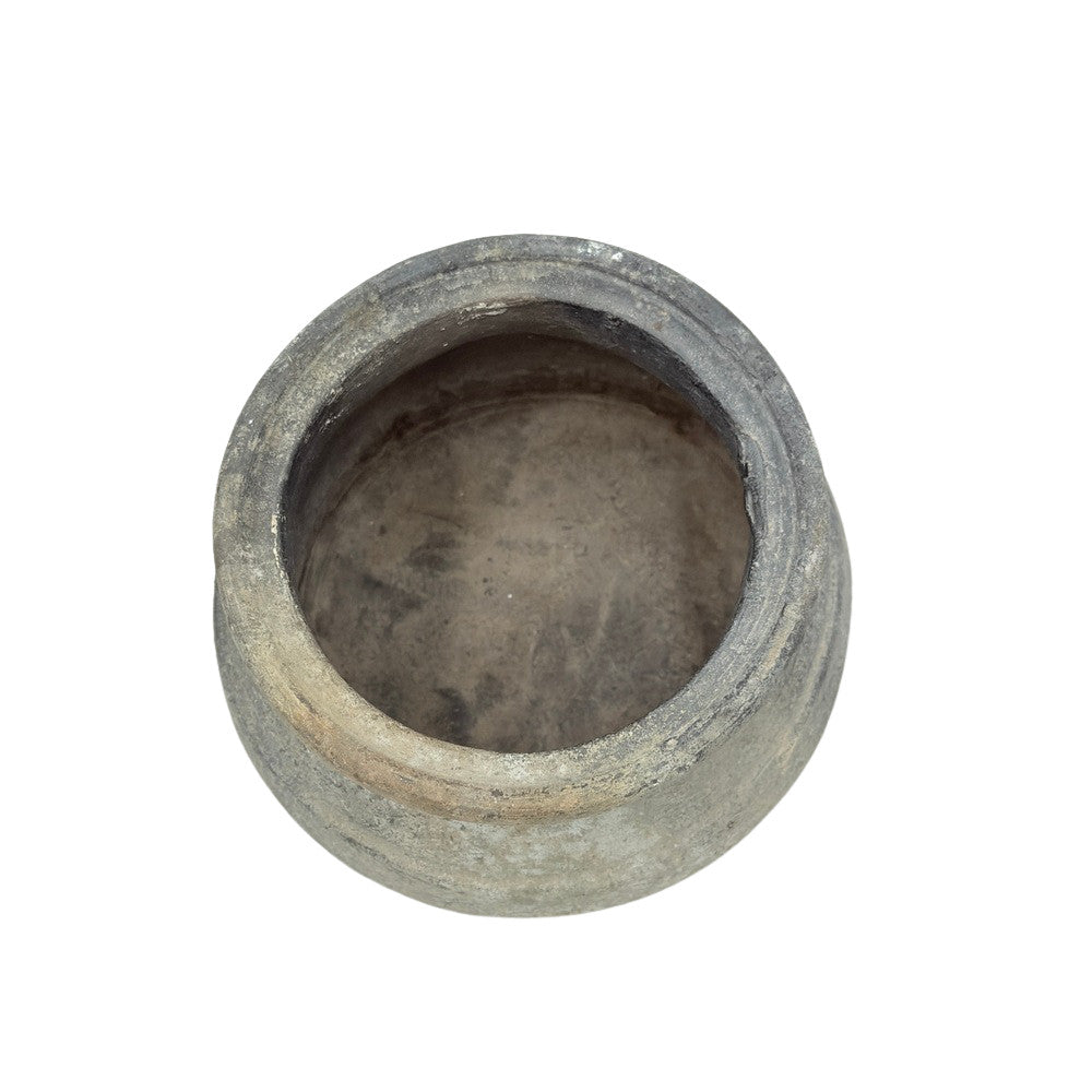 Indian Gray Clay Pot - Berbere Imports