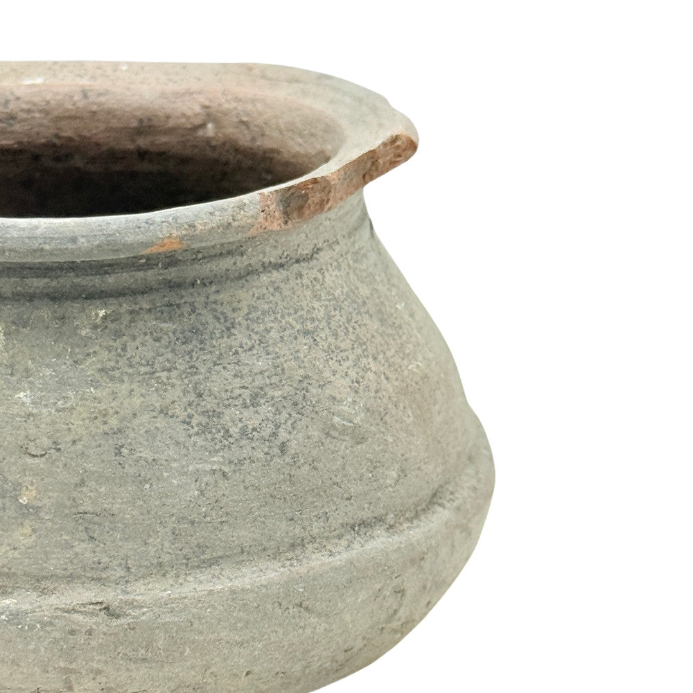 Indian Gray Clay Pot - Berbere Imports