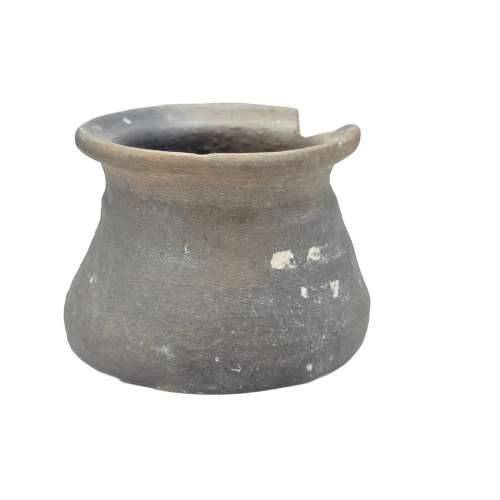 Indian Gray Clay Pot - Berbere Imports