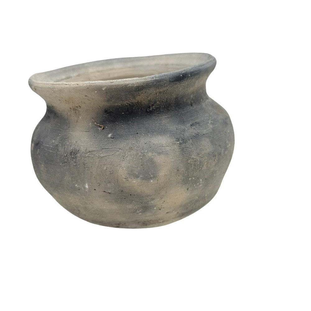 Indian Gray Clay Pot - Berbere Imports