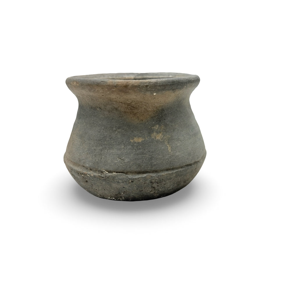 Indian Grey Clay Pot - Berbere Imports