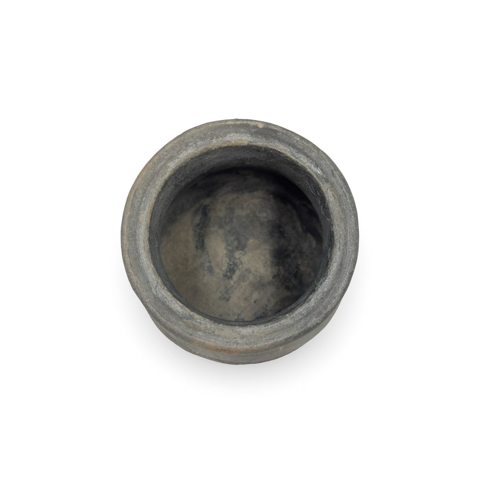 Indian Grey Clay Pot - Berbere Imports
