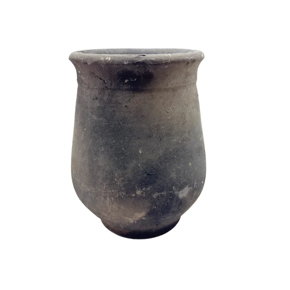 Egyptian Black Terracotta Vessel - Berbere Imports