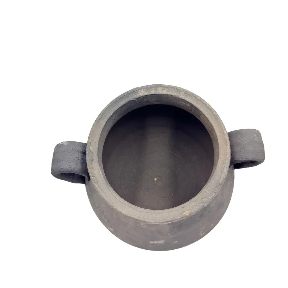 Egyptian Black Terracotta Vessel - Berbere Imports