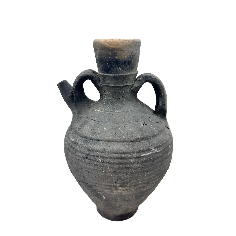 Egyptian Black Terracotta Vessel - Berbere Imports