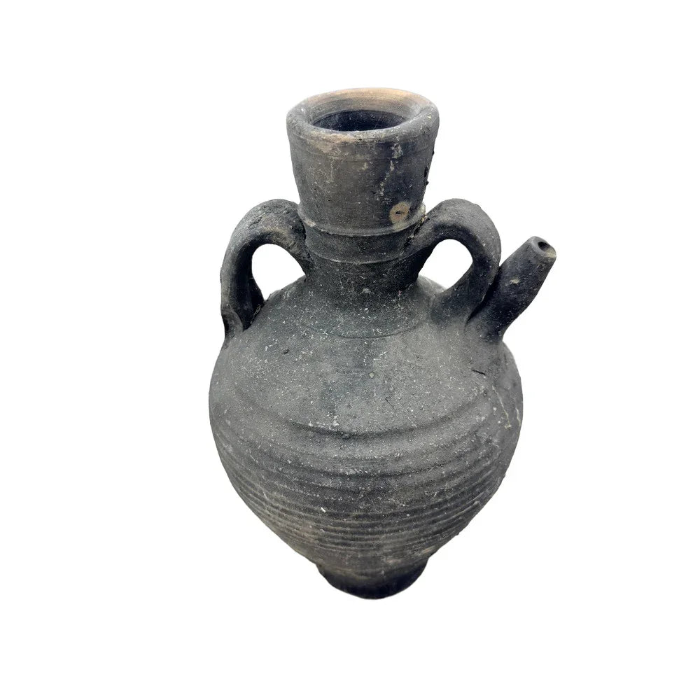 Egyptian Black Terracotta Vessel - Berbere Imports