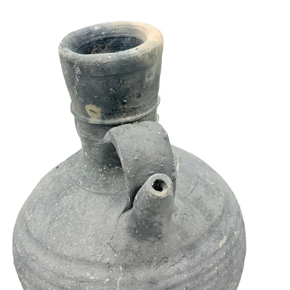 Egyptian Black Terracotta Vessel - Berbere Imports