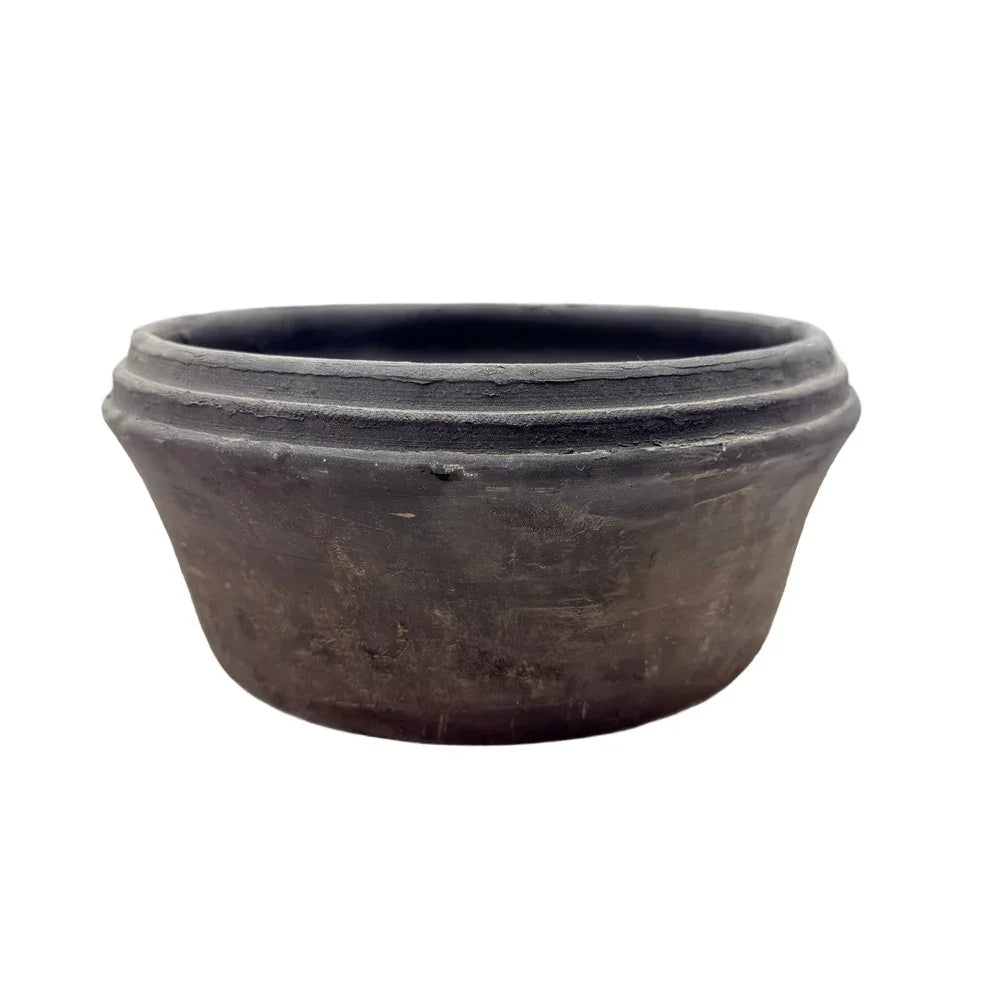 Egyptian Black Terracotta Vessel - Berbere Imports