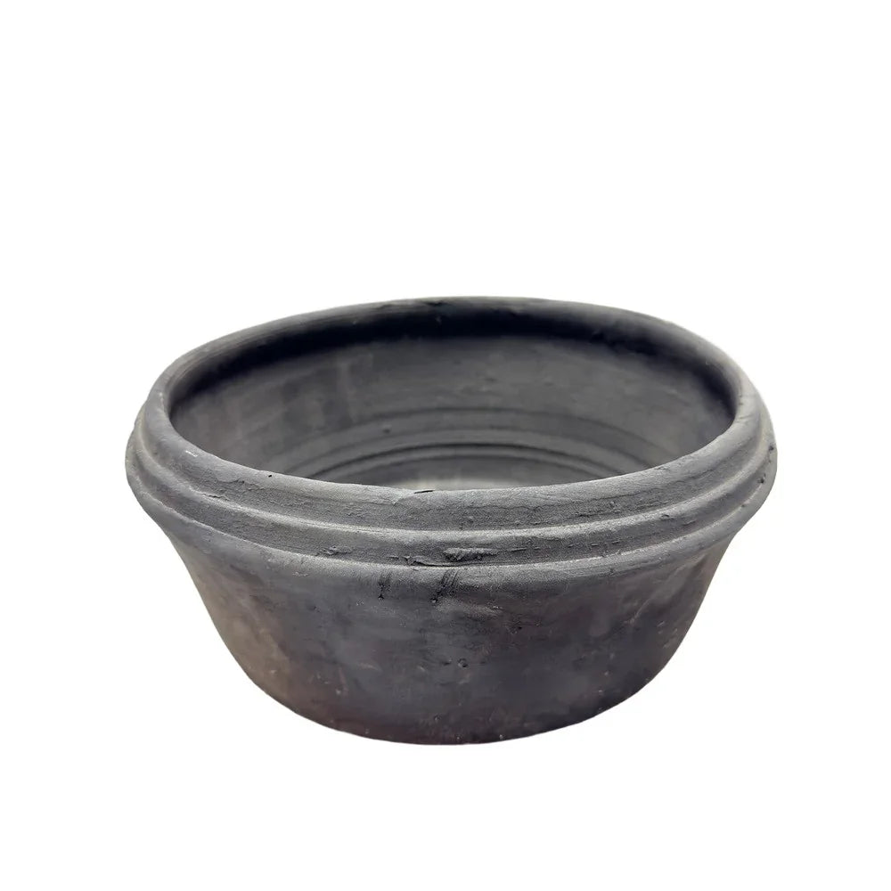 Egyptian Black Terracotta Vessel - Berbere Imports