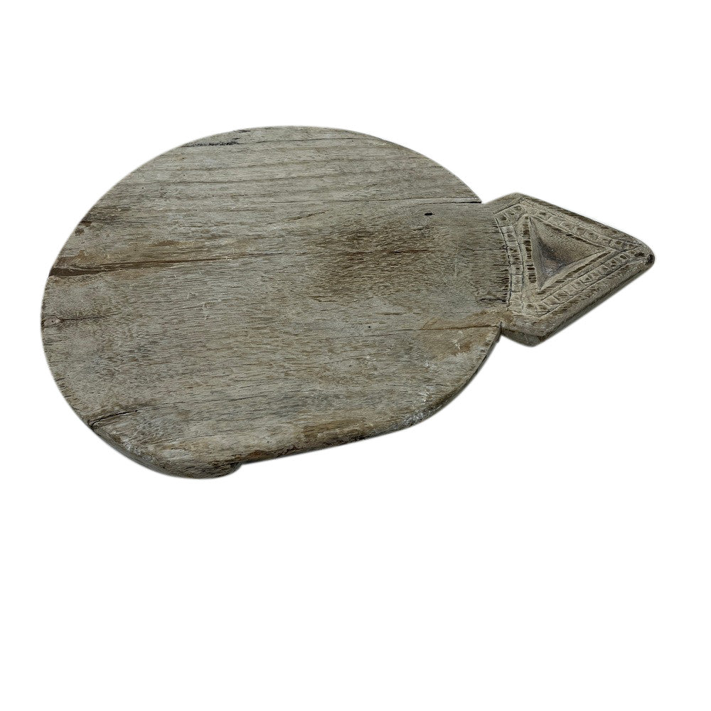 Vintage Indian Chapati Board - Berbere Imports