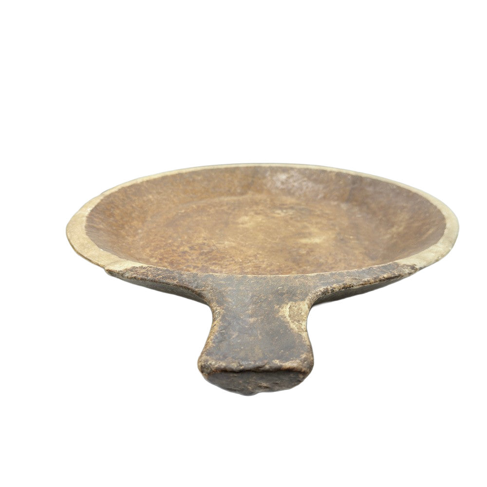Vintage Stone Plate With Handle - Berbere Imports