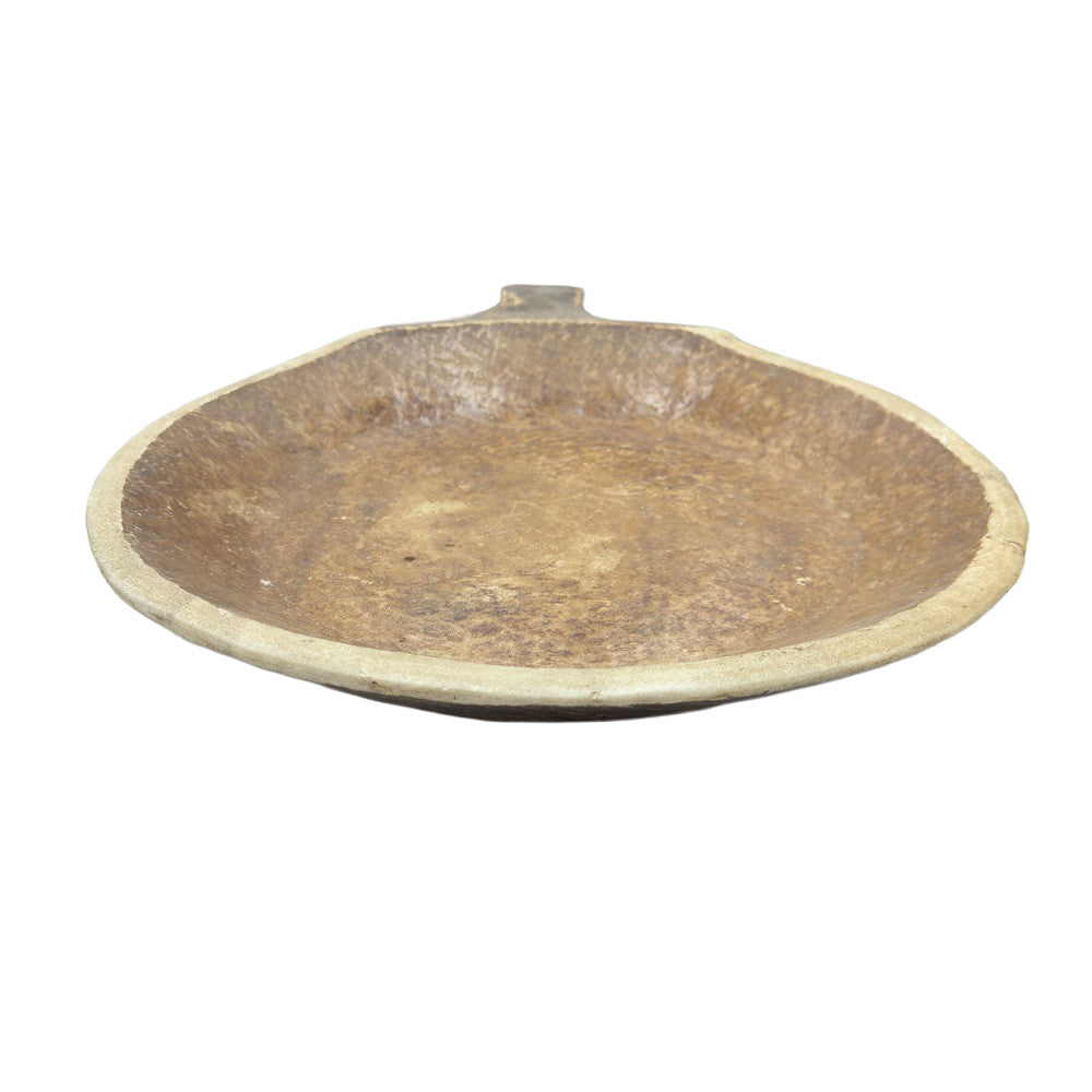 Vintage Stone Plate With Handle - Berbere Imports