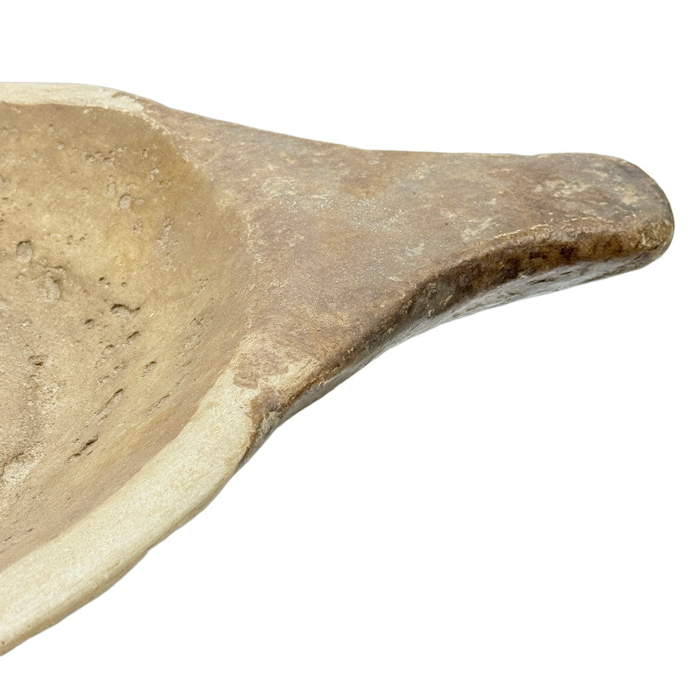 Vintage Stone Plate With Handle - Berbere Imports