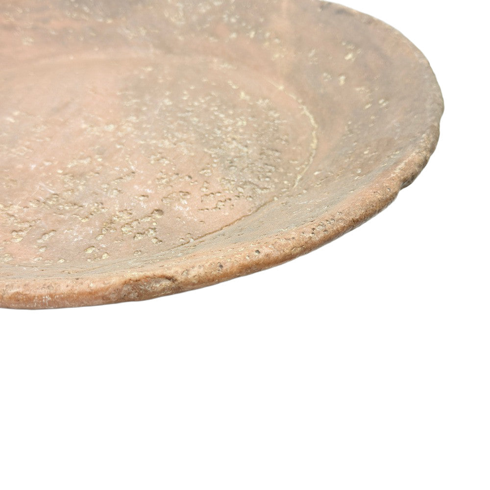 Vintage Stone Plate With Handle - Berbere Imports