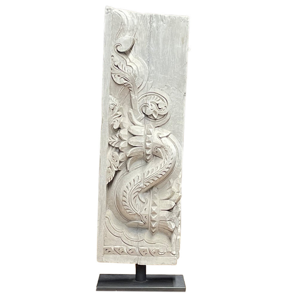 Wooden Carving On Custom Base - Berbere Imports